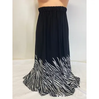 Dámská sukně Sukně BORDA, Barva Černá, Velikost XXL, Materiál 96% Viskoza 4% Lycra