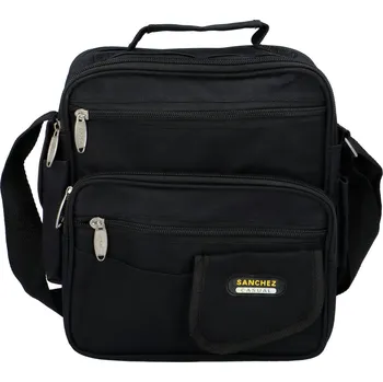 Pánská látková taška černá - Sanchez Jussien černá