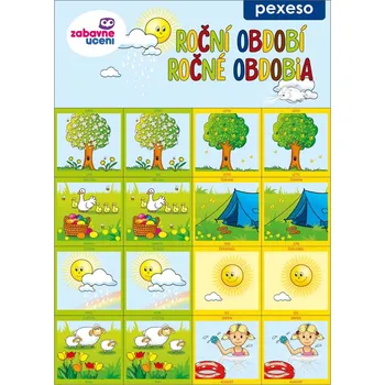 Pexeso Pexeso pro nejmenší - Roční období