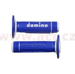 gripy A020 (offroad) délka 118 mm, DOMINO (modro-bílé)