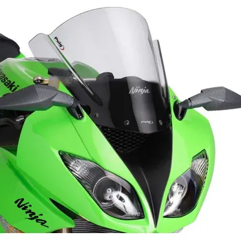 Plexi Puig pro Kawasaki ZX-6R 09-15 lehce kouřové