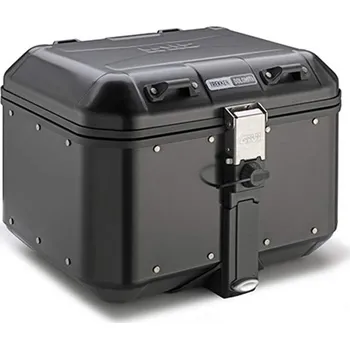 Motodoplněk DLM 46B kufr GIVI Dolomiti horní celohliníkový cerný (Monokey horní), objem 46 ltr.