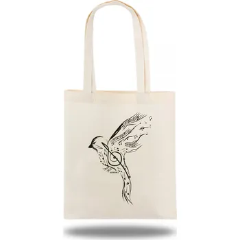 Taška SKŘIVÁNEK - dlouhá ucha, přírodní