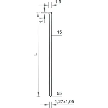 Sponkovačka BEA Hřebíky SK 340 NK L = 40 mm 5000ks, 10300650