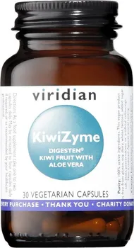Přírodní produkt viridian KiwiZyme 30 cps.