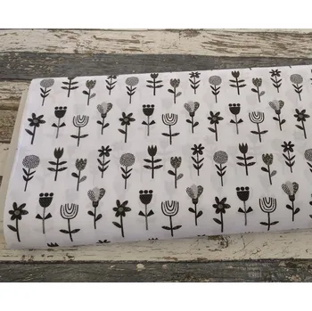 Malířské plátno Plátno květiny black and white