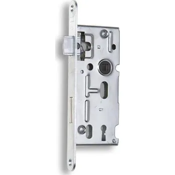 Stavební výplň Zadlabací zámek HOBES K104C P-L BZn - 72/60