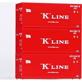 Vláček a vláčkodráha Piko Sada 3x20ft kontejnér K-Line - 56220