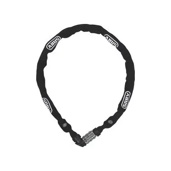 Zámek na kolo zámek na kód ABUS 1200/110 Web řetězový (černý)