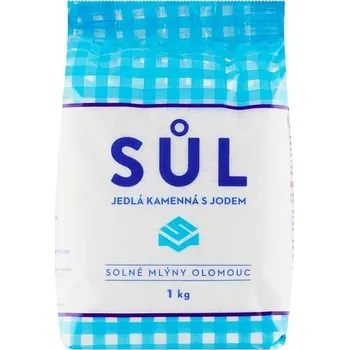 Přisada na vaření a pečení Solné mlýny Jedlá sůl s jódem 1 kg