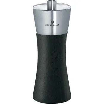 Kuchyňský mlýnek Zassenhaus AUGSBURG - Mlýnek na sůl černý 14 cm