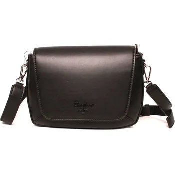 Kabelka Dámská malá pevná crossbody kabelka David Jones CM6080 černá | KabelkyproVas.cz