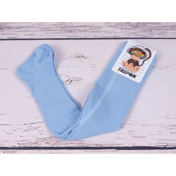 Dívčí oblečení České bambusové punčocháče TREPON BOMIK sv. modré vhodné i pro alergiky, atopiky velikost oblečení - děti: 74