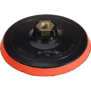 Vrtačka Podložný talíř se zipem 150 mm měkký, trn