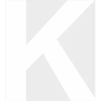 Barva ve spreji ŠABLONY plast písmena - K plast 0,5 mm výška znaku 100 mm