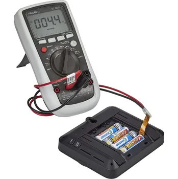 VOLTCRAFT MB-702 adaptér pro měření baterií - rovná, černá, červená