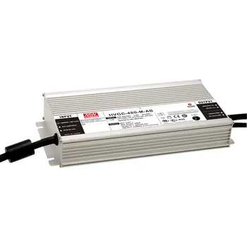 Příslušenství pro LED osvětlení MEAN WELL HVGC-480-M-AB LED driver konstantní výkon 480 W 1050 - 2625 mA 92 - 228.5 V/DC nastavitelný, stmívatelný, stmívací funkce 3v1 , outdoorový , PFC