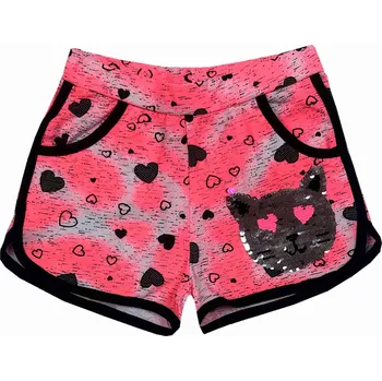 Dívčí kraťasy Dívčí kraťasy oranžové Kugo M2048 Velikost: 128