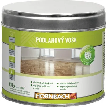 Olej na dřevo Vosk na podlahu Hornbach 350 g ekologicky šetrné