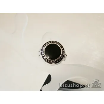 Prsten Prsten s černým smaltem 250