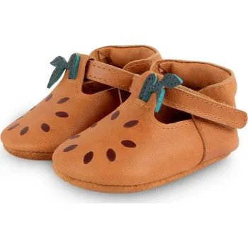 Capáčky Donsje Nanoe Kožené sandálky - Passion Fruit Velikost: 12-18 měsíců