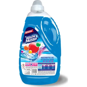 Prací gel Wasche Meister Universal Gel prostředek na bílé a barevné prádlo 4,13 l