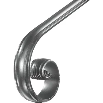 Zábradlí Ukončení válcovaného madla ve tvaru berle 40x12 mm