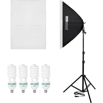 Studiové světlo Phototools Daylight GD-50x70cm, trvalé světlo 4x70W, 5500K