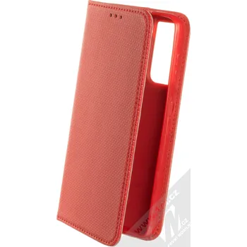Pouzdro na mobilní telefon 1Mcz Magnet Book Color flipové pouzdro pro Samsung Galaxy S21 červená (red)