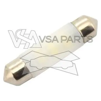 Autožárovka COMPASS Žárovka 12V 6LED SMD suf. SV8.5 (2ks), modrá, 38 mm, 3W