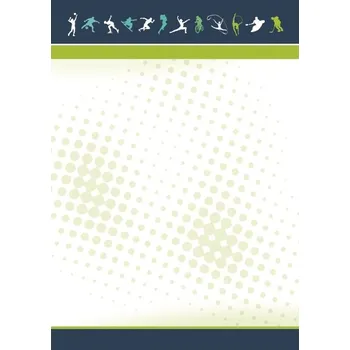 Umělecký papír Diplom A4 - sportovní motiv, 170 g/m2, 25 ks