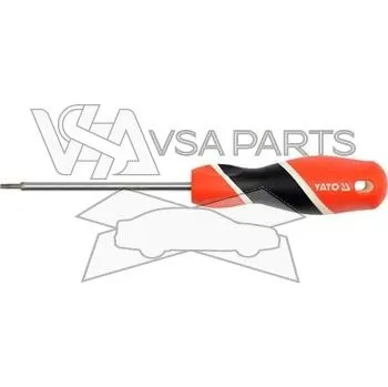 Šroubovák YATO Šroubovák TORX T10 s otvorem, L = 100 mm