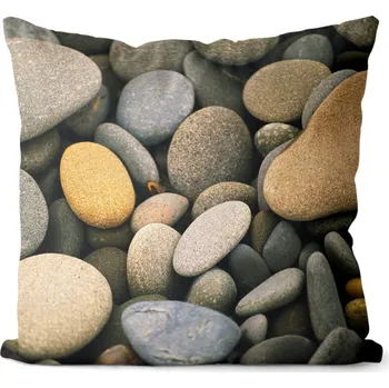 Dekorativní polštářek Polštář Kameny 2 40x40 cm (Velikost: 40 x 40 cm)