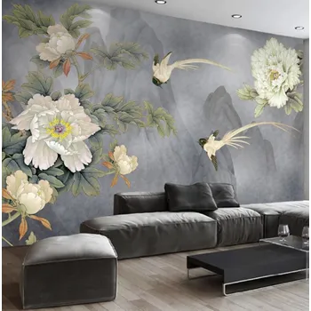 Fototapeta Solution Media 3D tapeta - Pivoňkový květ MU3225 3 - 3D Relief - Vliesová tapeta - 320g/m2