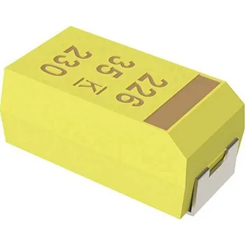 Kondenzátor Kemet T491B226K010ZT Tantalový kondenzátor SMD 22 µF 10 V/DC 10 procent (d x š x v) 3.5 x 2.8 x 1.9 mm 1 ks Tape cut