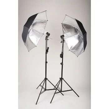 Studiové světlo Studiová denní světla - Trvalé denní světlo 2x 65W (2x 325W) 5500K 220V