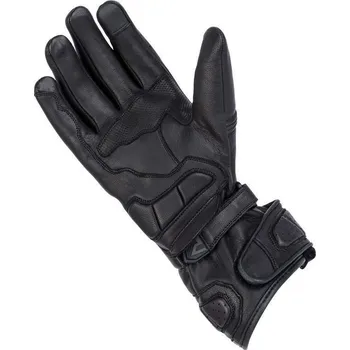 Moto rukavice Rebelhorn HIKE II černé kožené rukavice na motorku XXL