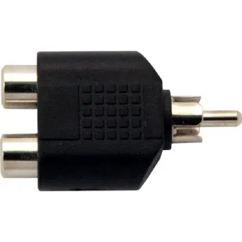 Audio kabel Adapter 2x cinch F/cinch M