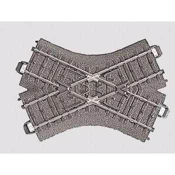 Modelová železnice C-kolej H0 Märklin (s uložením) 24649 křižovatka 103.3 mm