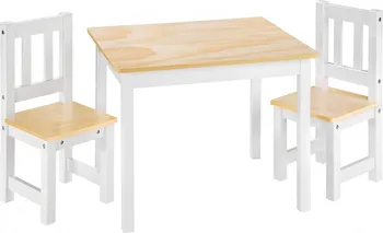 Dětský stůl tectake Alice 402376 sestava bílá