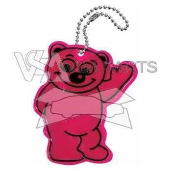 COMPASS Reflexní přívěšek fialový