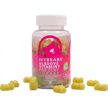 IvyBears Zdraví vlasové vitamíny pro ženy 60 ks