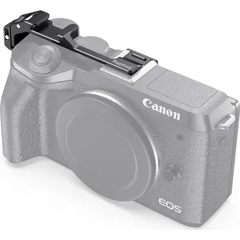 SmallRig Vlogging Cold Shoe Relocation Plate for Canon EOS M6 Mark II BUC2627