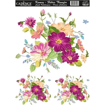 Cadence Nažehlovací nálepka 25 x 35 cm květiny