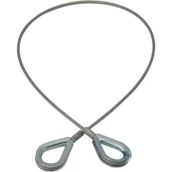 Lanko pro jízdní kolo Pojistné lanko 40cm/5mm