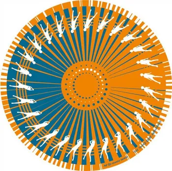 Příslušenství pro gramofon ZOMO Slipmat Dance orange