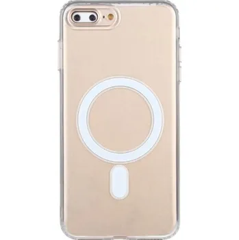 Pouzdro na mobilní telefon Ochranný kryt s MagSafe pro iPhone 7 Plus / 8 Plus - čirý