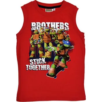 Chlapecké tričko Ninja Turtles Červené tričko bez rukávů Velikost: 98