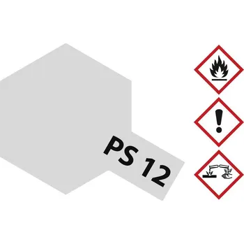 Modelářská barva Tamiya barva Lexan stříbrná PS-12 nádoba se sprejem 100 ml