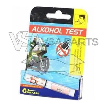 Alkohol tester COMPASS Alkohol test -detekční trubička